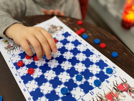 Игра шашки «Рыцарский турнир»